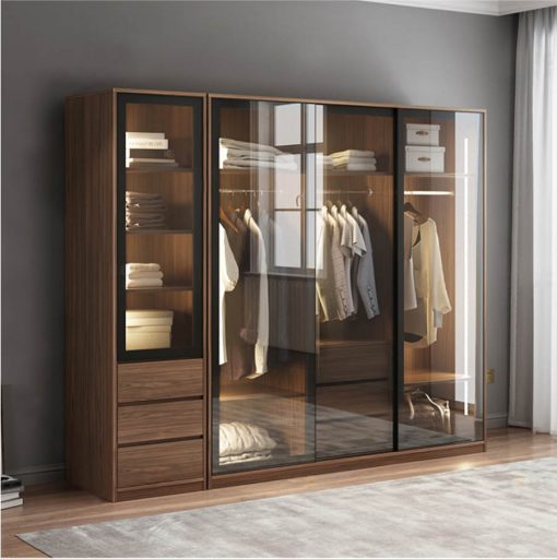 Tủ áo cánh kính  Deco DTK05