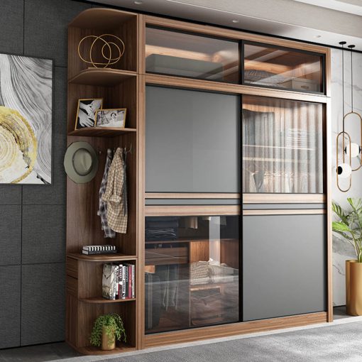 Tủ áo cánh kính  Deco DTK07