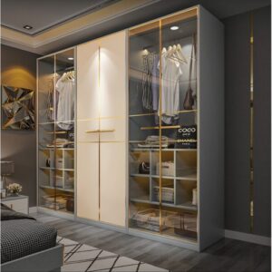 Tủ áo cánh kính  Deco DTK44