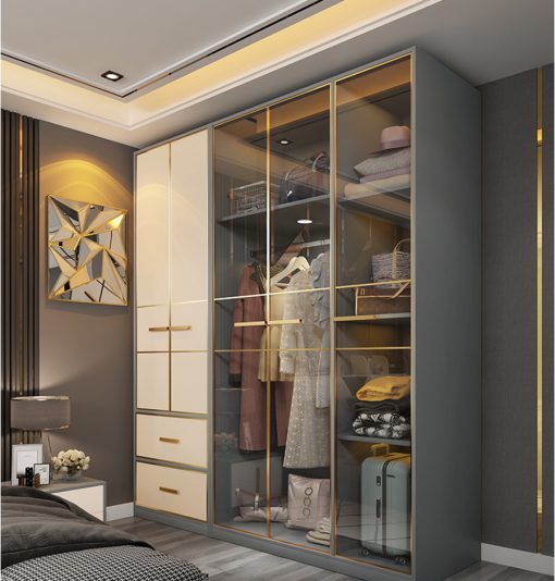 Tủ áo cánh kính  Deco DTK48