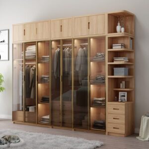 Tủ áo cánh kính  Deco DTK77
