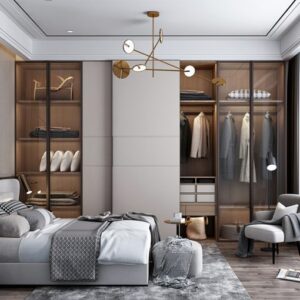 Tủ áo cánh kính  Deco DTK90
