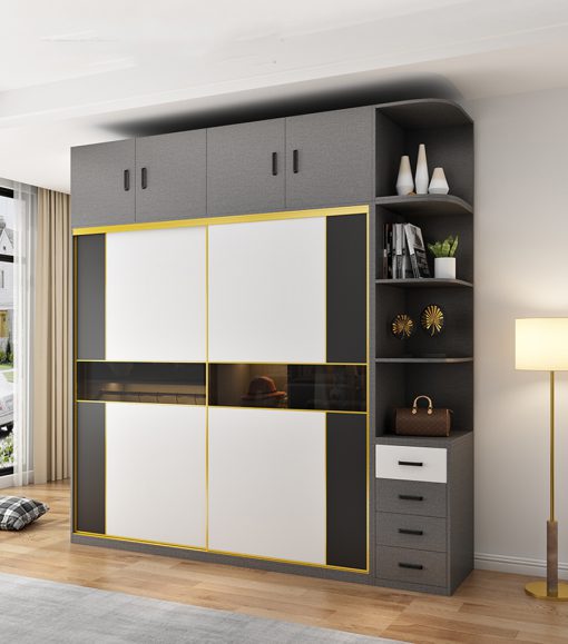 Tủ áo cánh kính  Deco DTK92