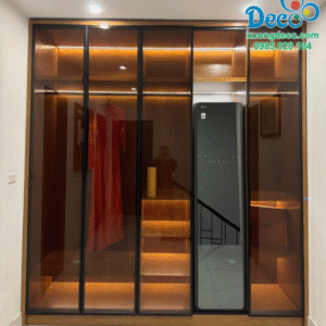 Tủ Quần Áo Cánh Kính DTK142