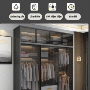 Xu Hướng Sử Dụng Tủ Áo Cánh Kính Deco DTK107