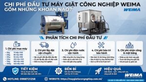 Chi Phí Đầu Tư Máy Giặt Công Nghiệp Weima Gồm Những Khoản Nào?